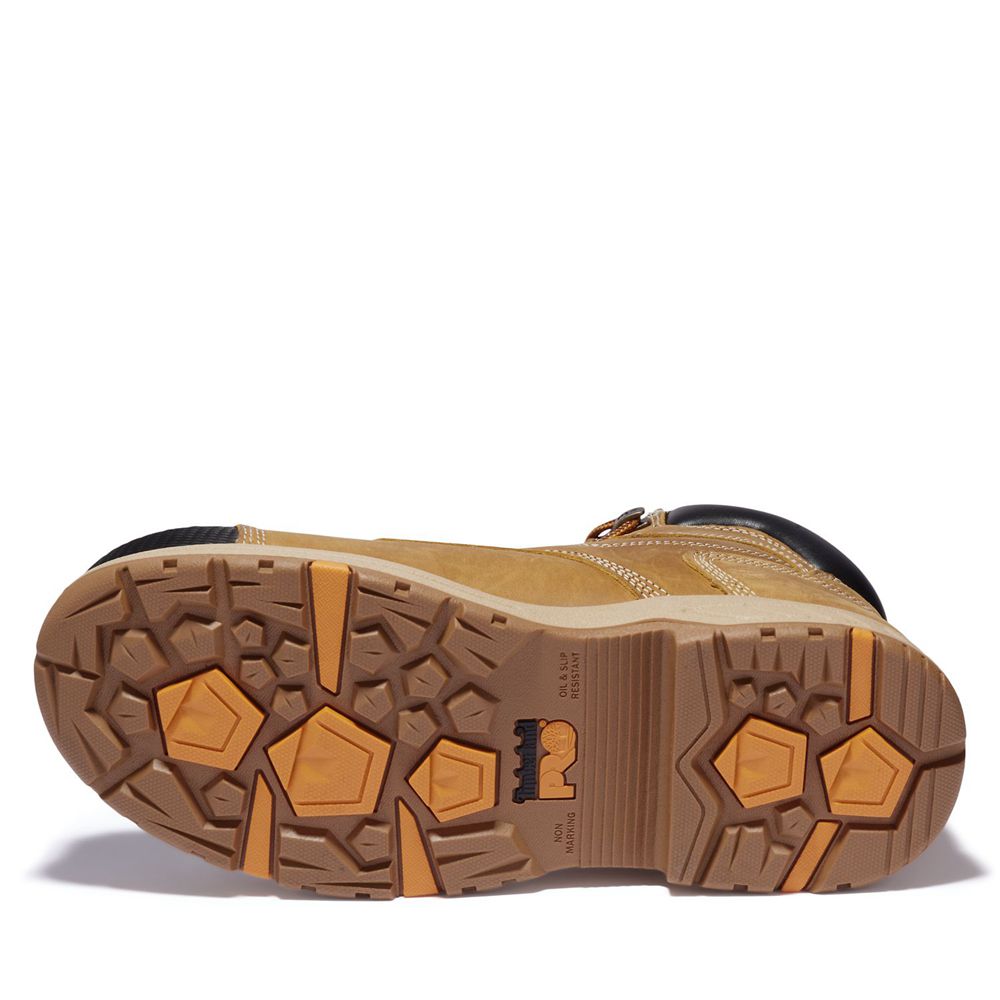 Botas de Trabajo Timberland Hombre Pro® Helix Hd 6\" Comp Toe Marrones/Negras - Chile EBW-649158